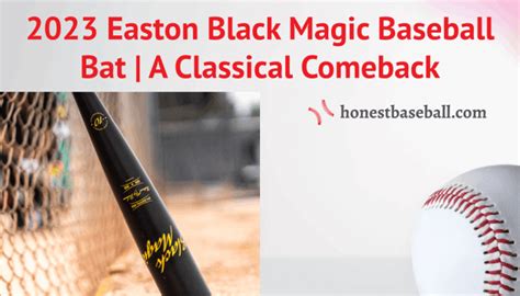 Black magic baseballbat